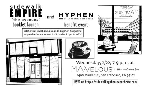 Sidewalk Empire and Hyphen - Feb 22, 2012 @ MaVelous (flyer)